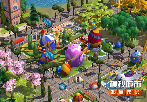 EA開發和蜂巢遊戯負責在中國發行的“模擬城市:我是市長”