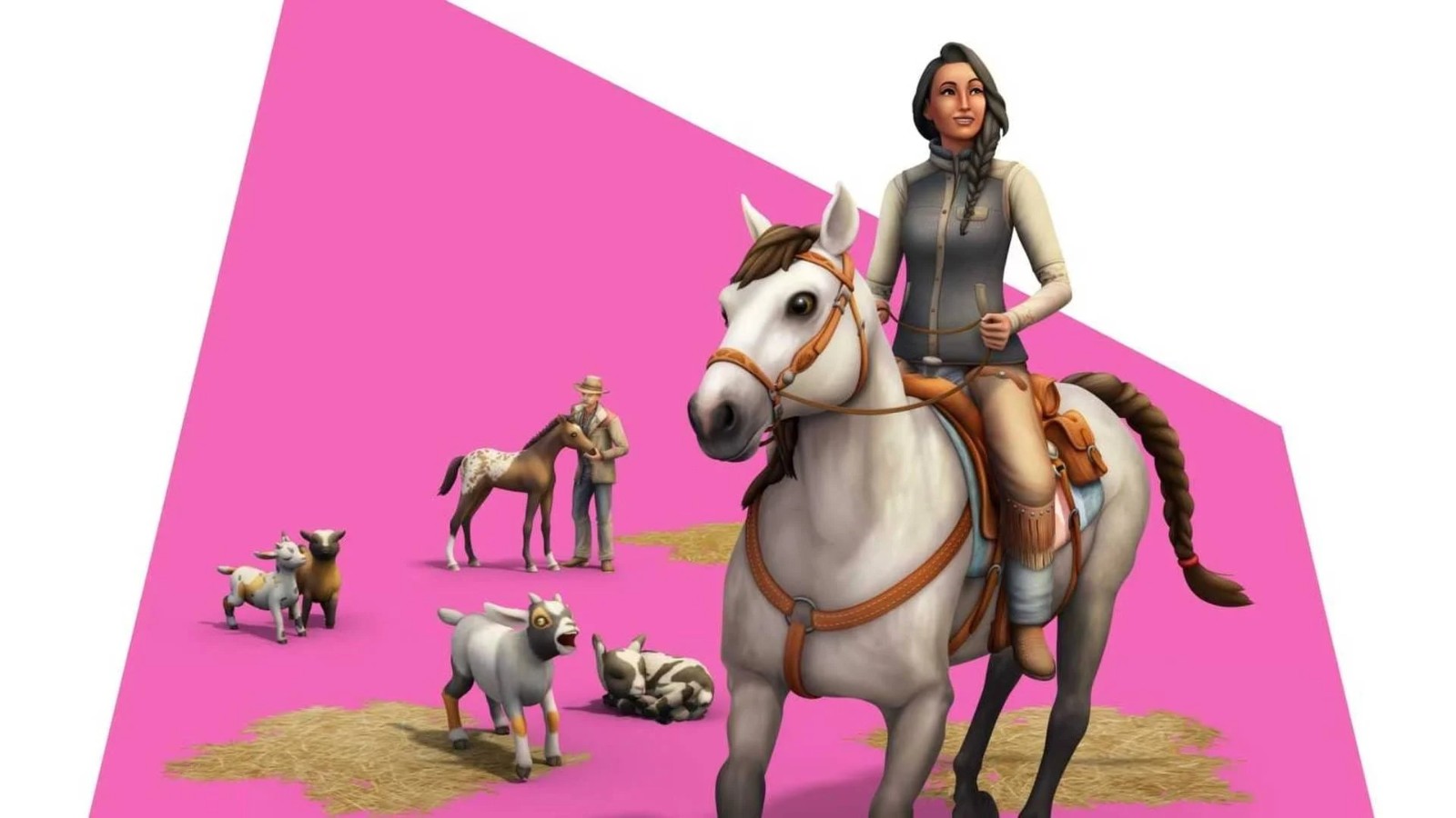 DLC《模擬人生4》軍馬牧場擴展包預告片