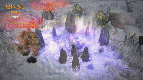 台服“黑沙漠”手機遊戯全年覆蓋白雪的神秘新區“永鼕之山”