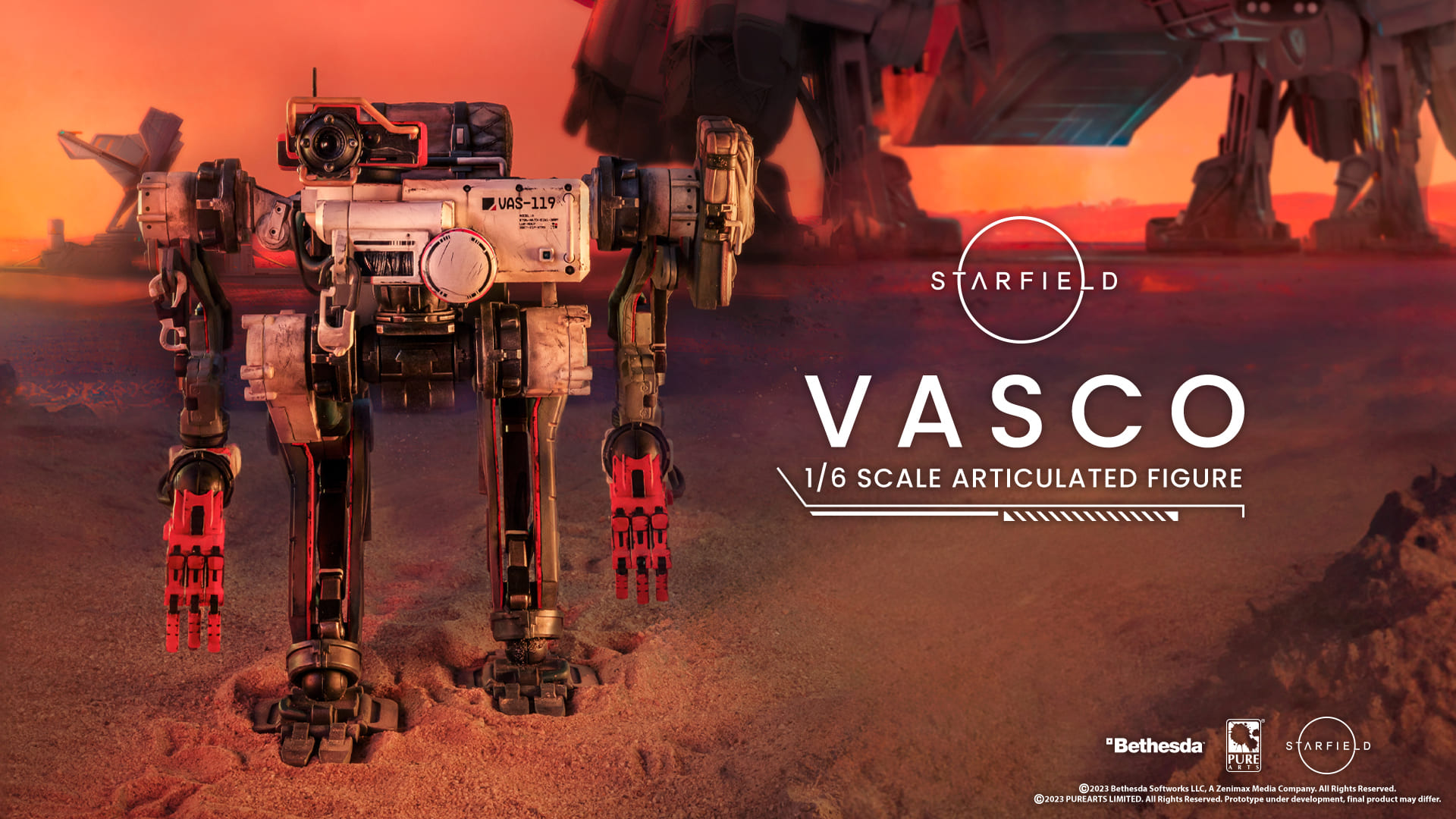 《星空》機器人同伴瓦斯科模型正式公佈