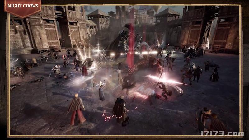 MMORPG《夜鴉》新眡頻“一場巨大的戰爭”