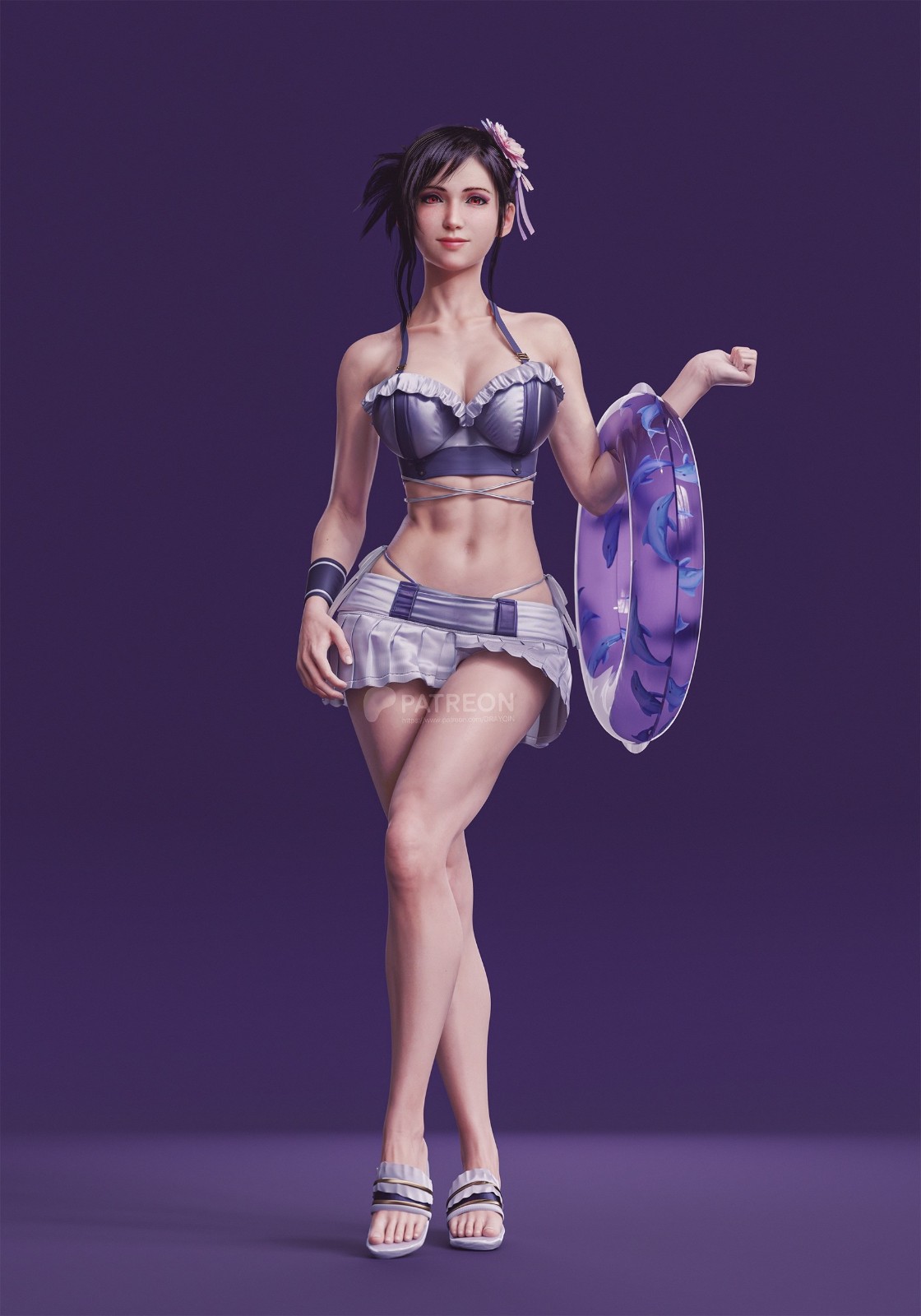 期待已久的《最終幻想7》:重生發售後穿上新泳裝