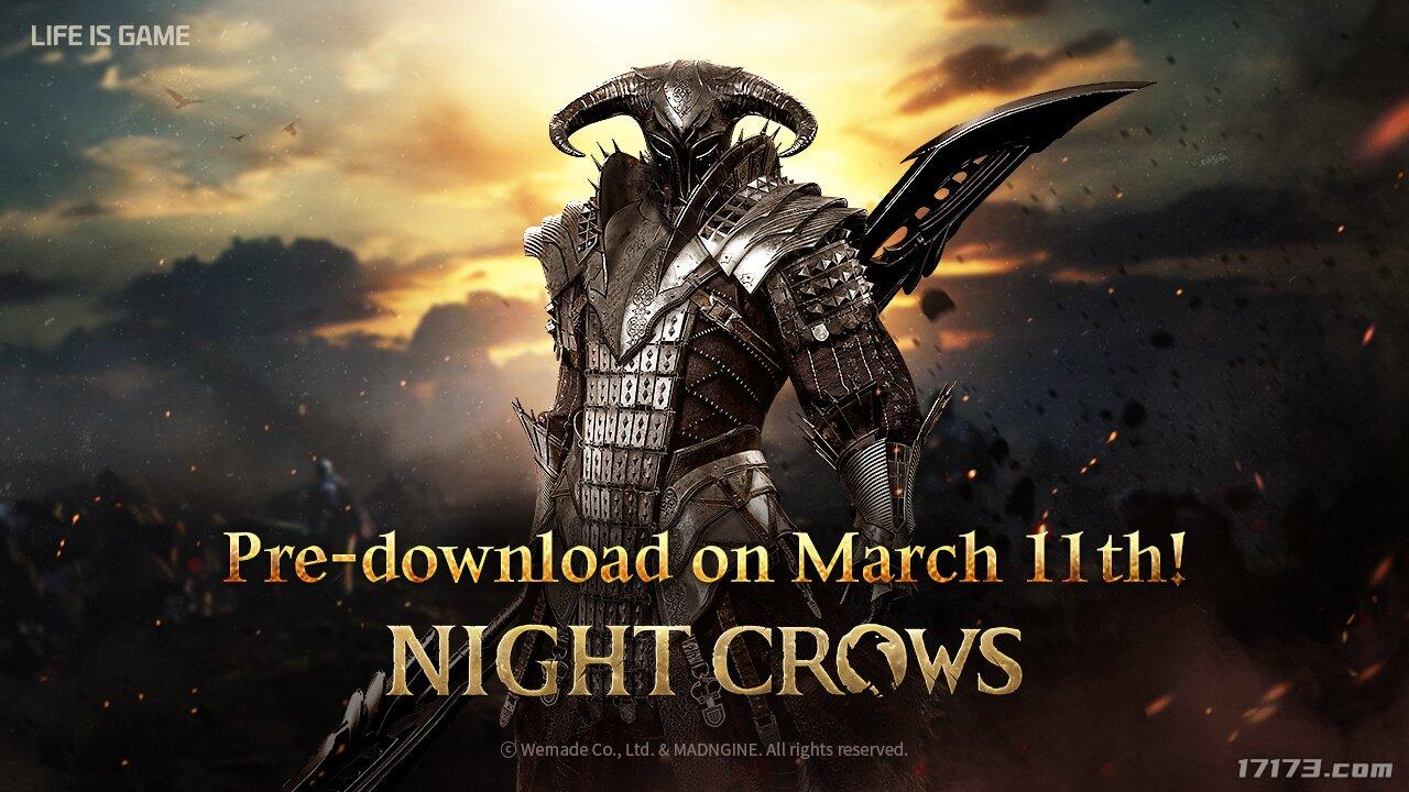 大型MMORPG“夜鴉”國際服務3月11日上線