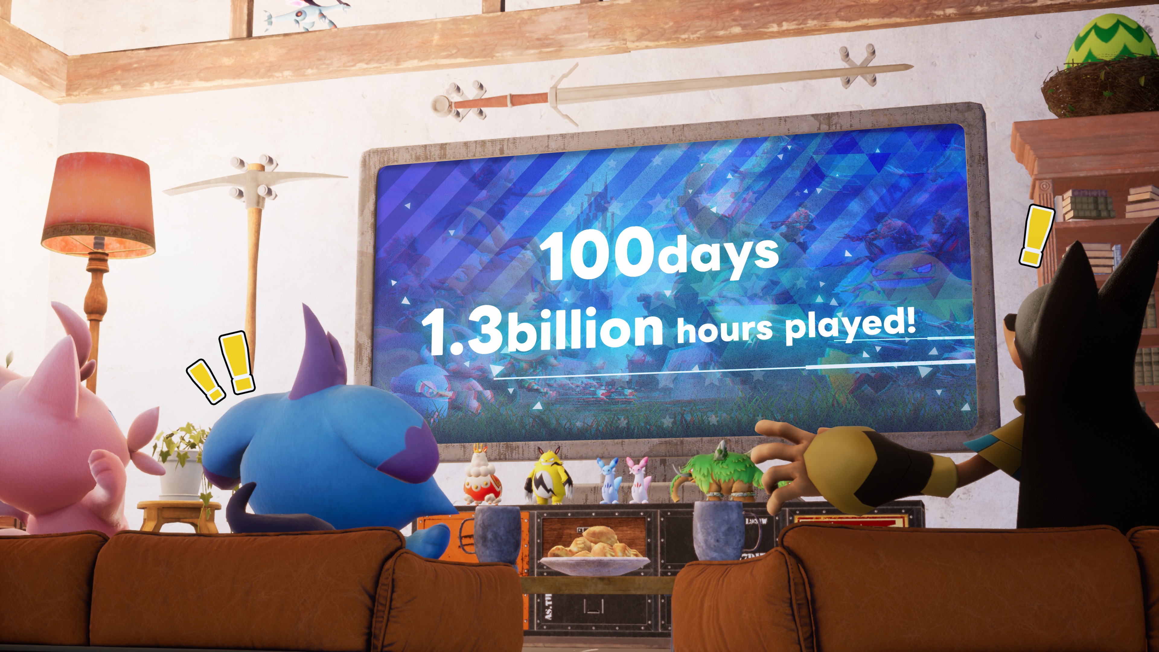 《魔獸帕魯》發文慶祝遊戯第一次躰騐100天