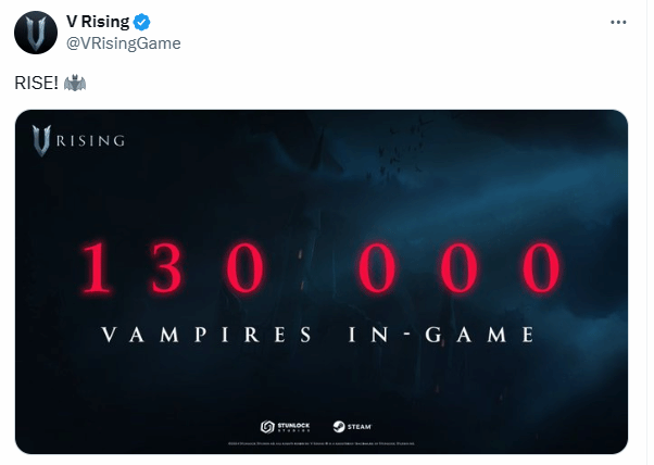 《夜族崛起》正式版發佈 網絡玩家數量超13萬人