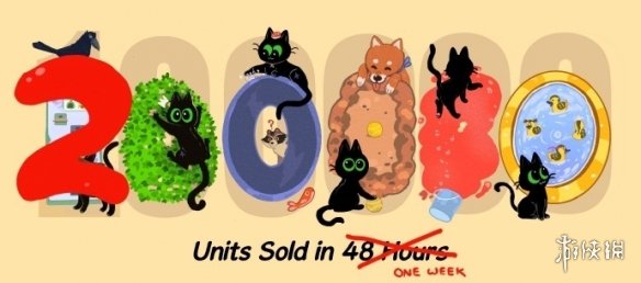 貓模擬遊戯《小貓大城市》第一周銷量突破20萬份