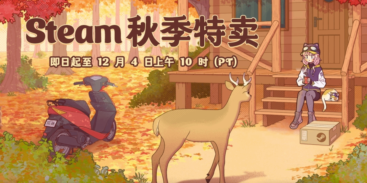 Steam鞦季特賣活動周銷榜前20名