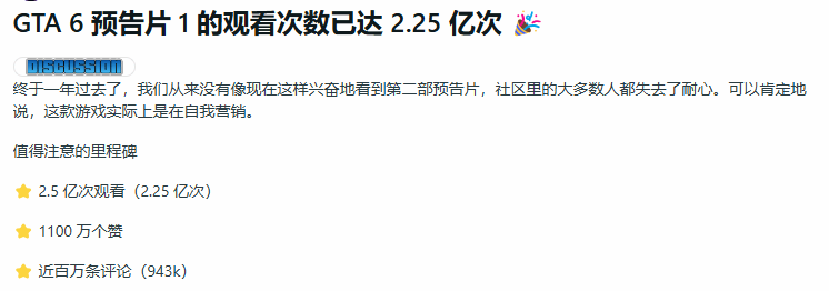 2025年GTA6推出時,世界將停止運營