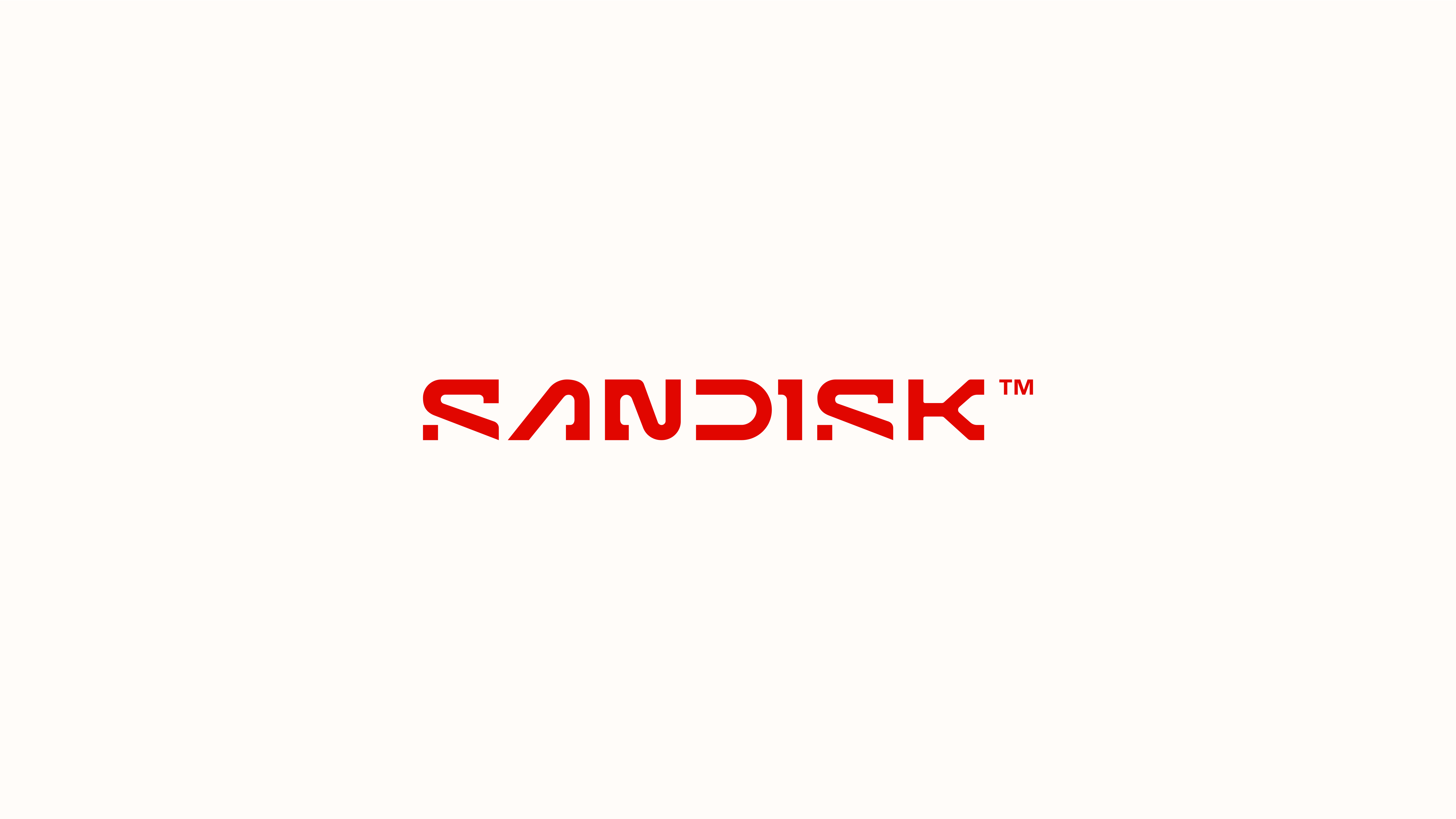 Sandisk Corporation 企業品牌標志設計公告